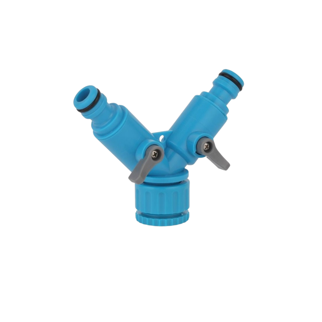 Dual Tap Hose Connector (Y Splitter)