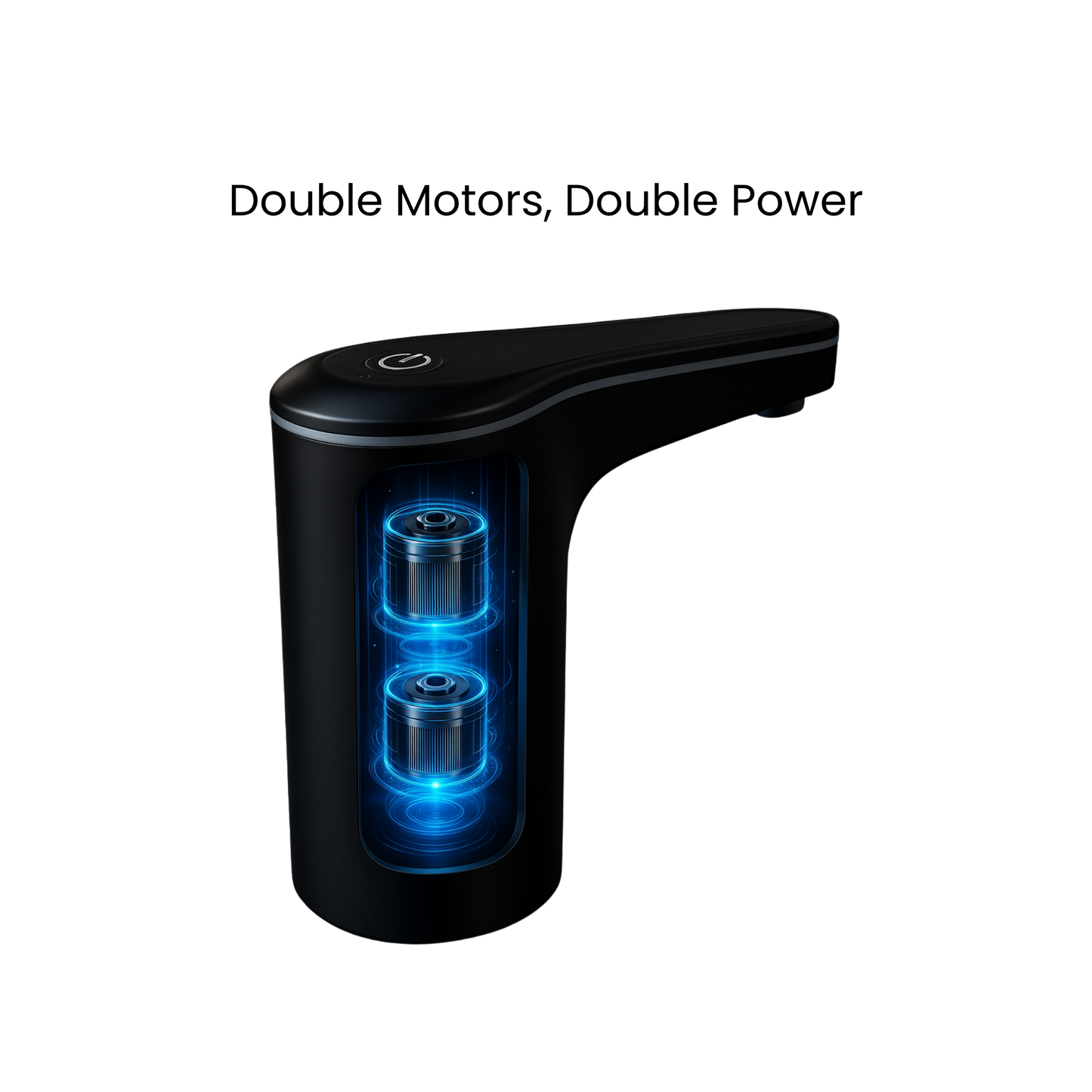 Dual-Motor Water Jug Pump – Heavy‑Duty USB Rechargeable