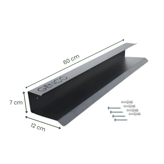 Floating Iron Shoe Rack