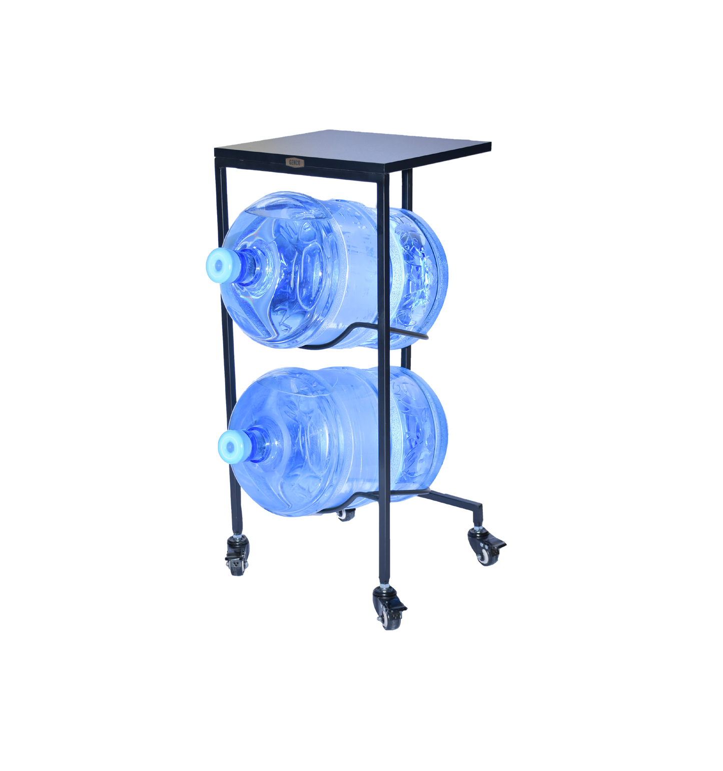 2-Tier WaterRack™ Lite with MDF Shelf, Wheels & Brakes