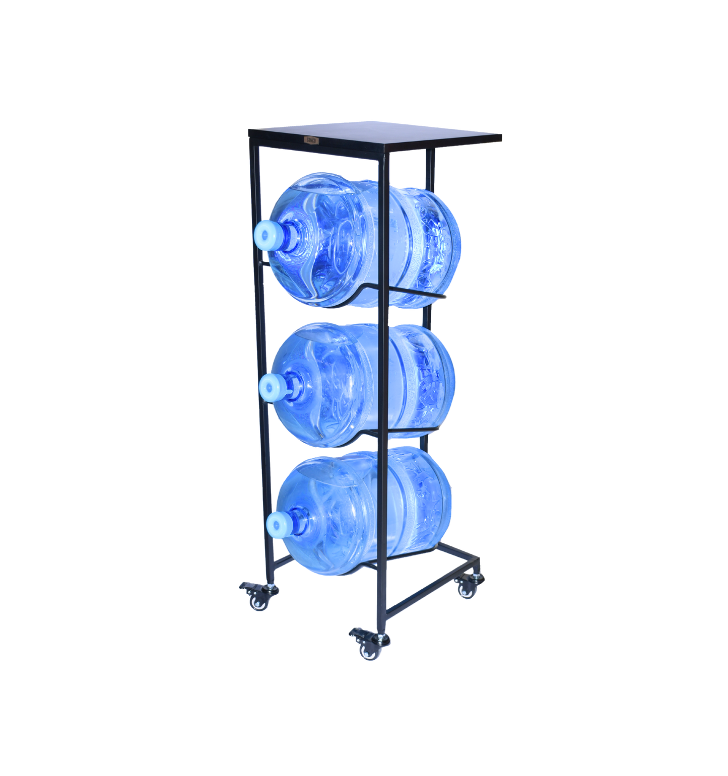 3-Tier WaterRack™ Lite with MDF Shelf, Wheels & Brakes