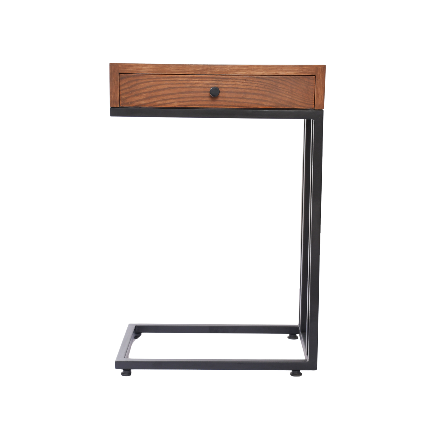 OakSteel Mini Drawer C-Table