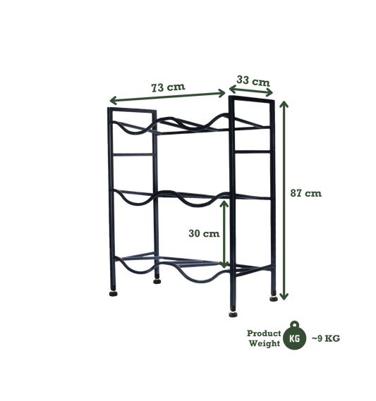 Dual 3-Tier WaterRack™ Premium