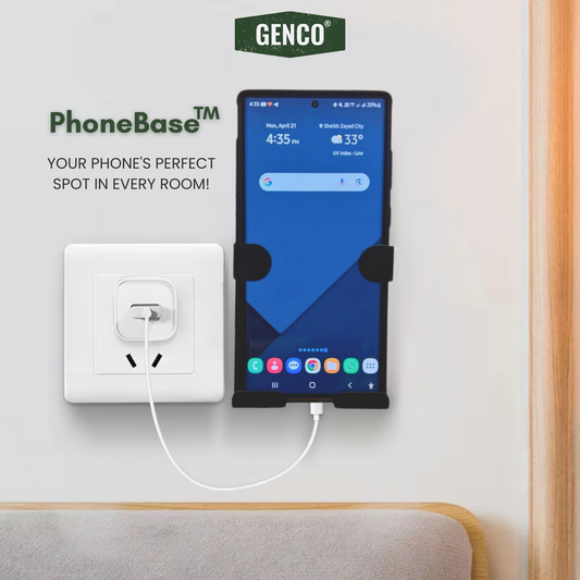 Matte Black Iron PhoneBase™