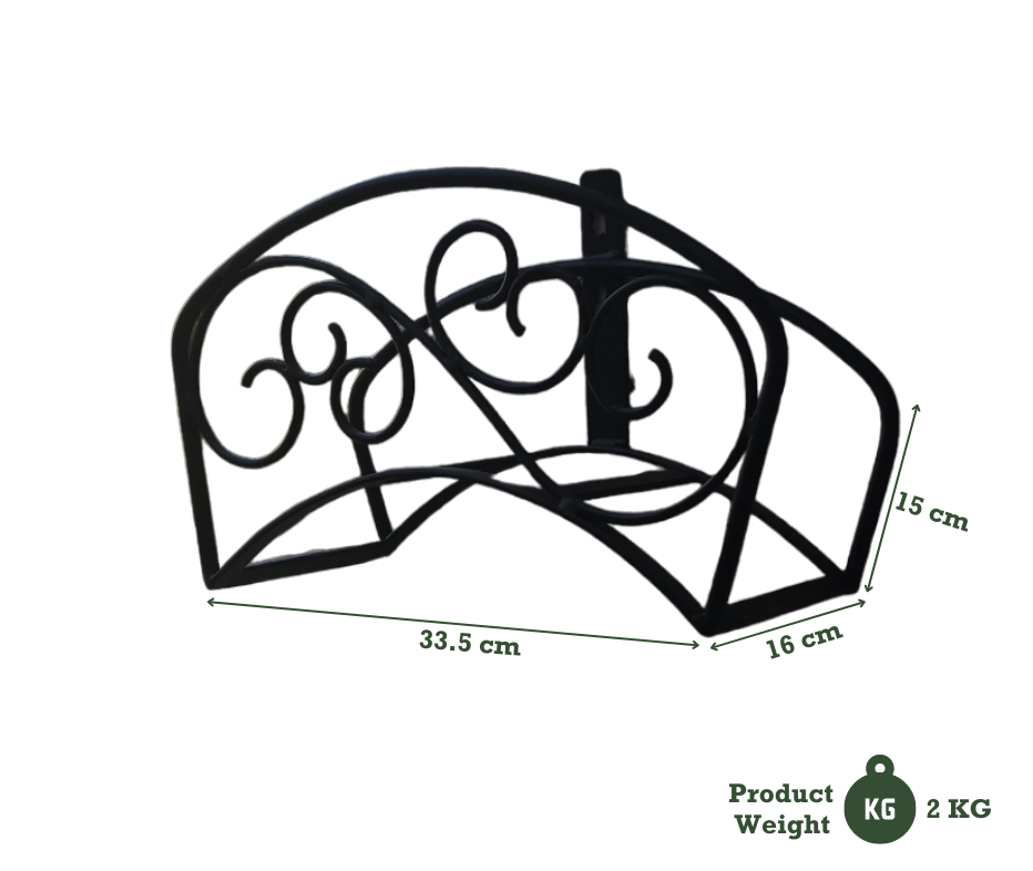 Classic Garden Hose Wall Mount Holder