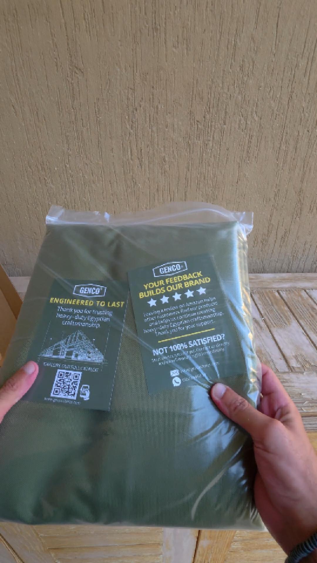 Load video: Outdoor Table Heavy-Duty Waterproof Cover (70L X 120W X 40H)