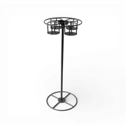 Bottle Holder & Multi-Tray Lounge Companion