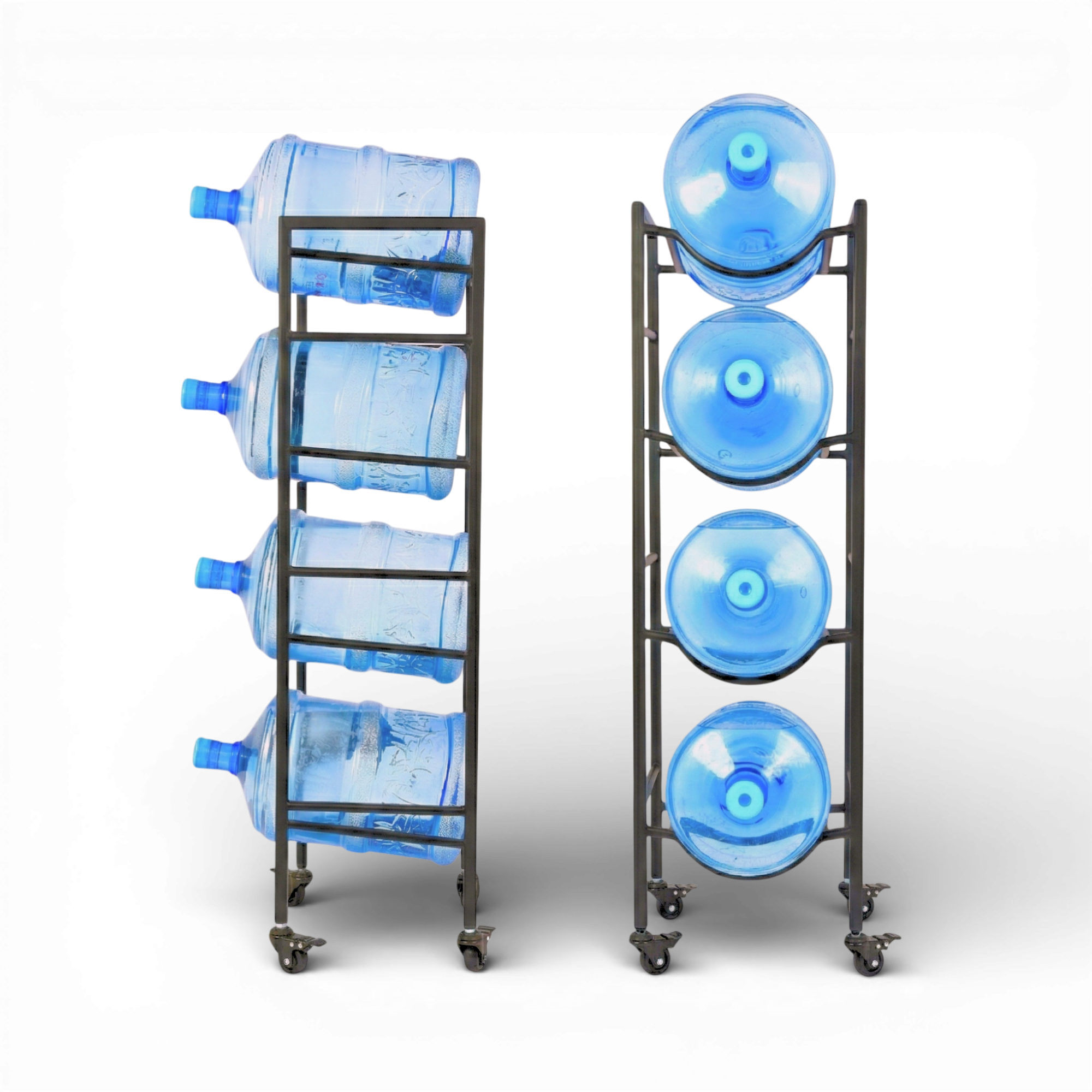 WaterRack Premium | 4-Tier with Wheels & Brakes