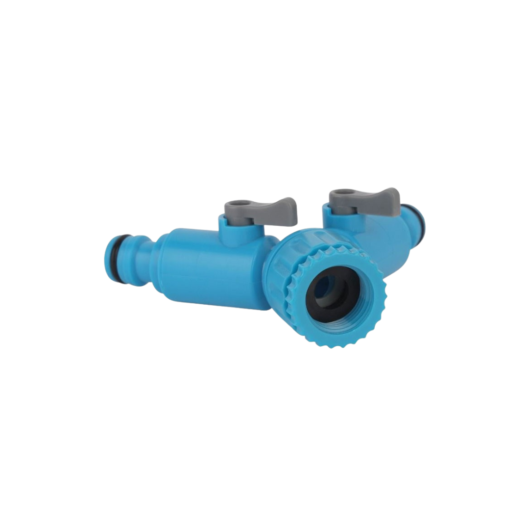 Dual Tap Hose Connector (Y Splitter)