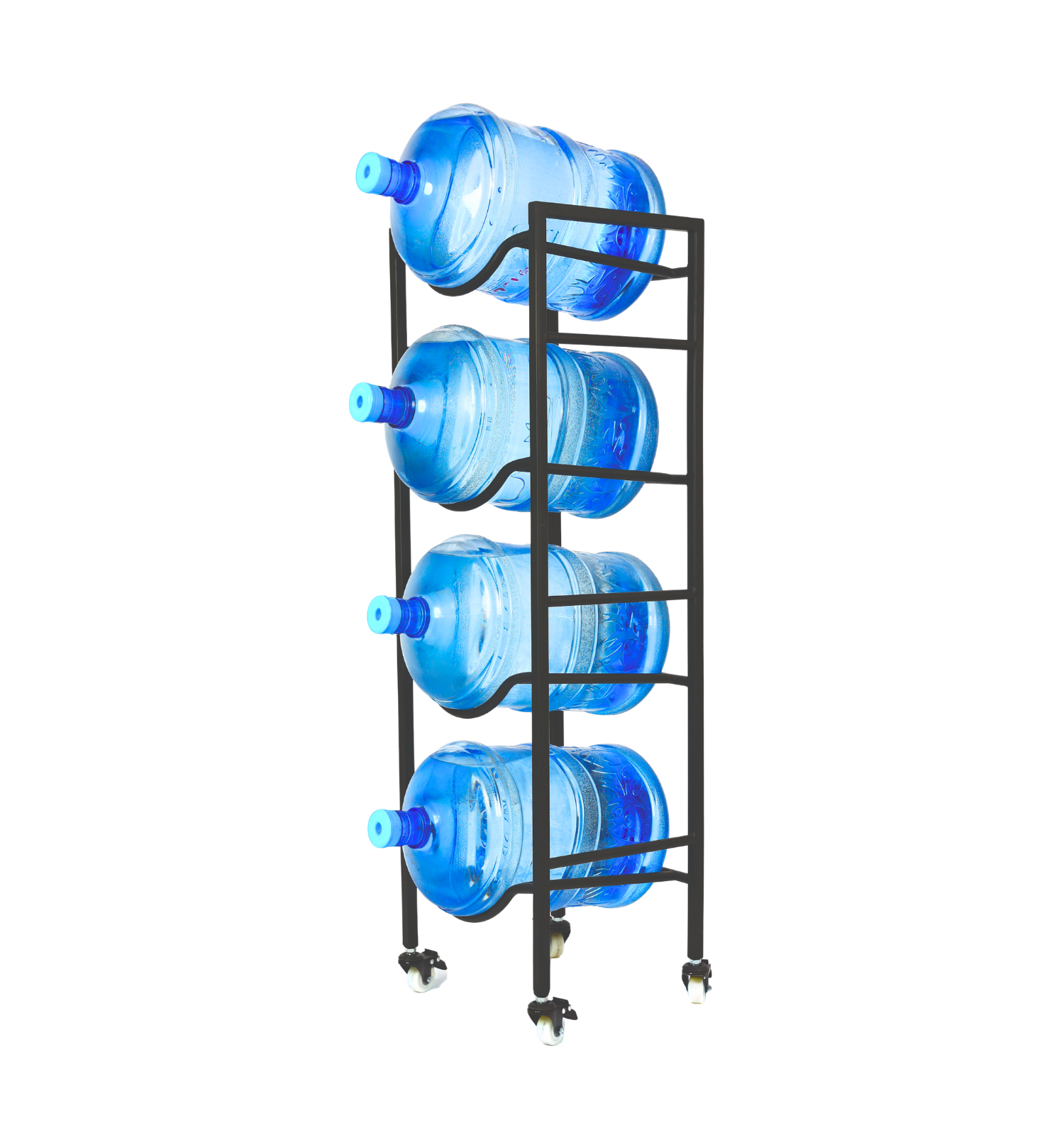 WaterRack Premium | 4-Tier with Wheels & Brakes