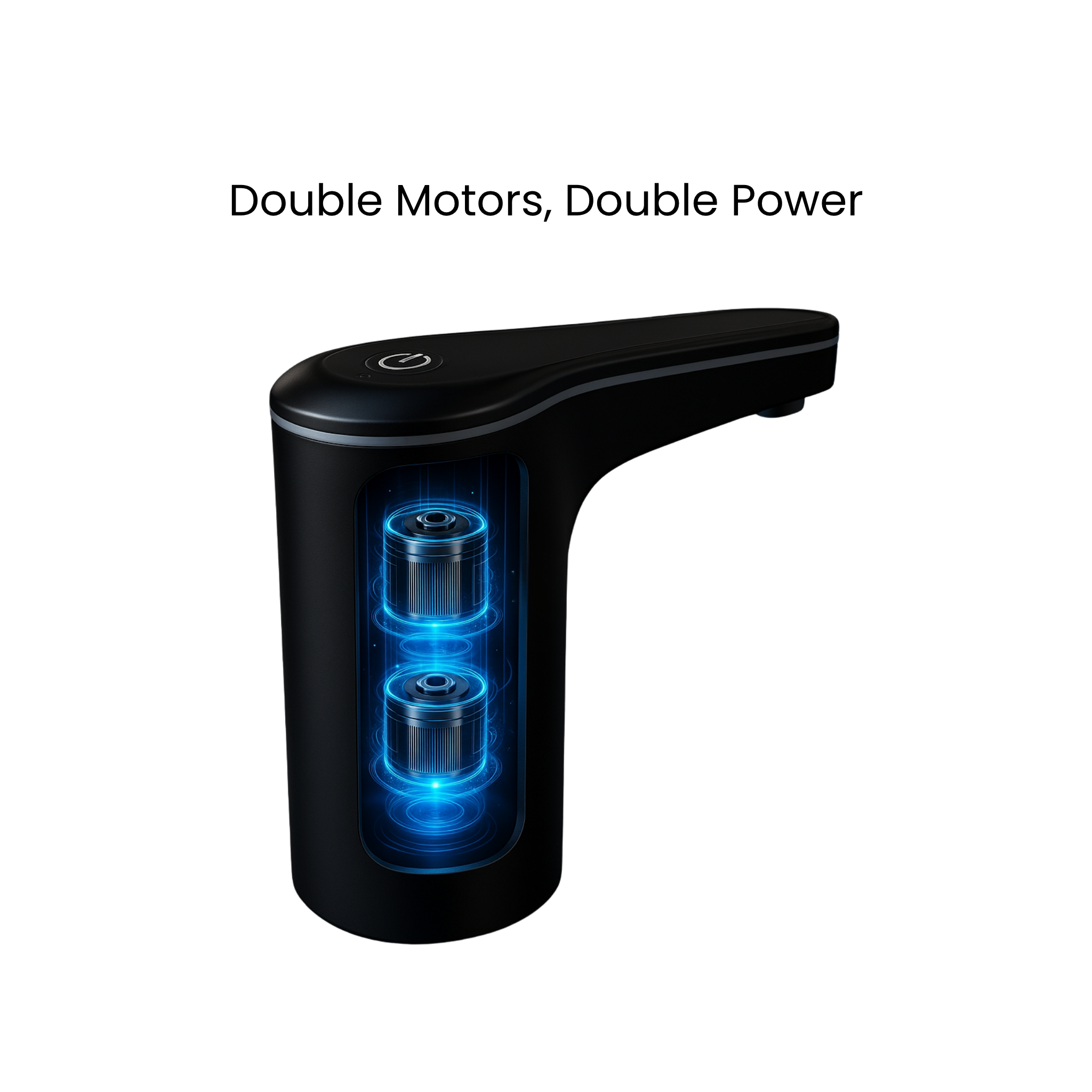 Dual-Motor Water Jug Pump – Heavy‑Duty USB Rechargeable