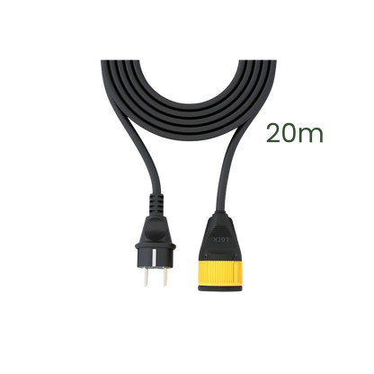 Extension Cord with Locking Plug - Heavy Duty - 20m