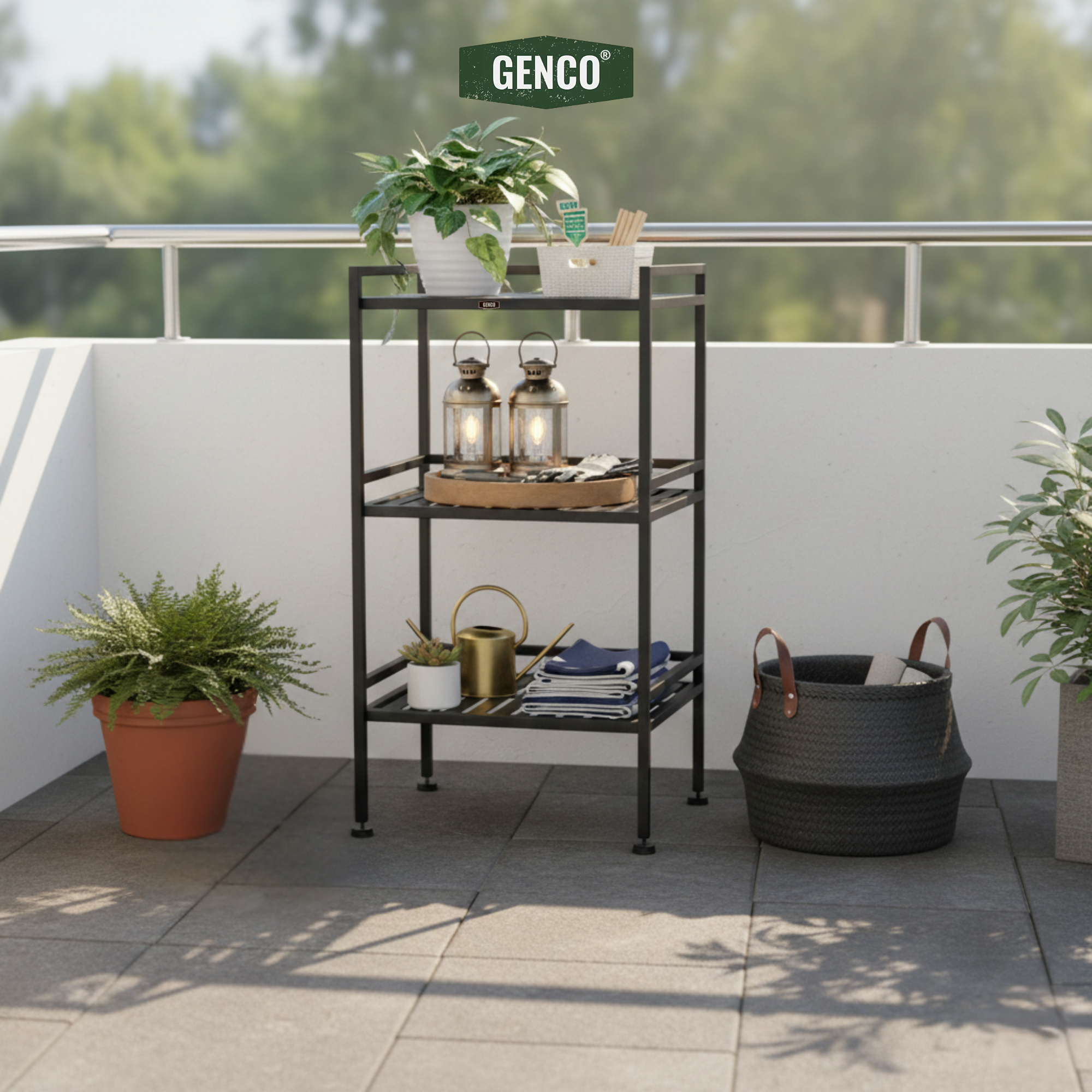 Ridge | 3-Tier Iron Rack