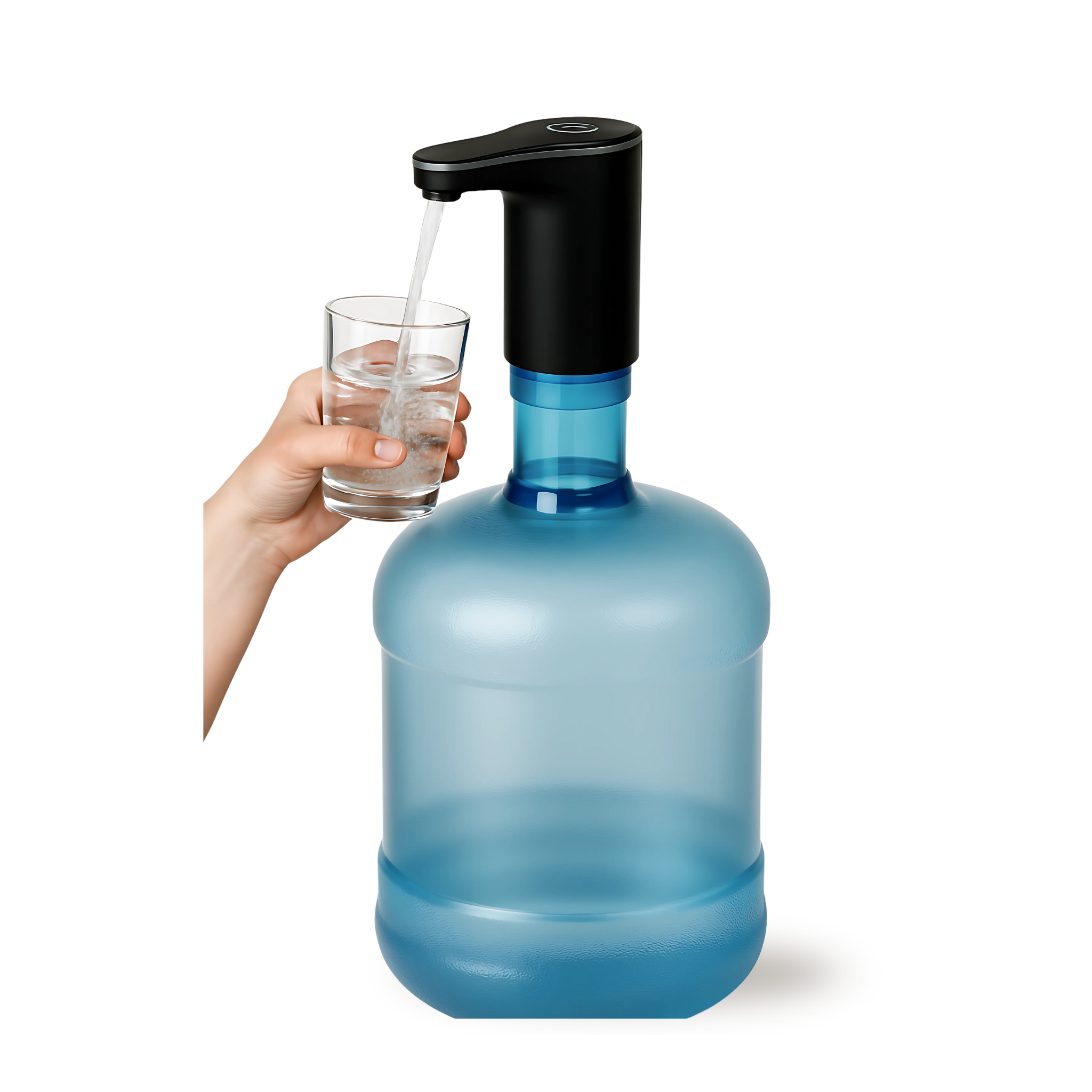 Dual-Motor Water Jug Pump – Heavy‑Duty USB Rechargeable