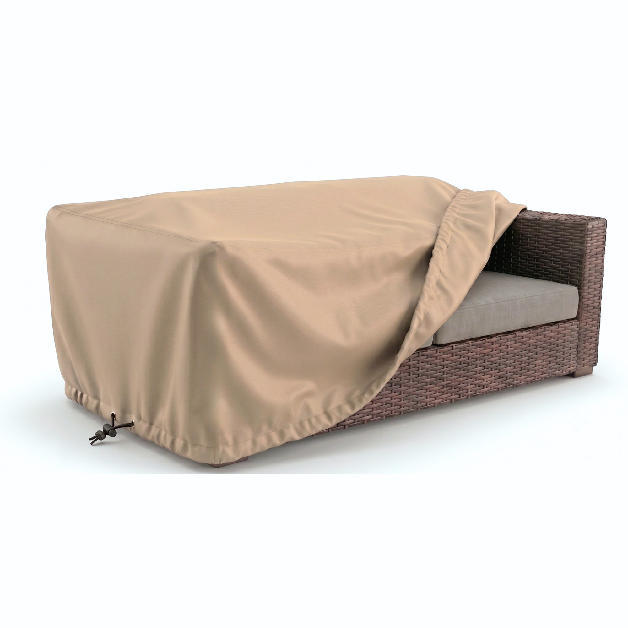 4-Piece Heavy-Duty Waterproof Outdoor Set (with 2-Seater Sofa)