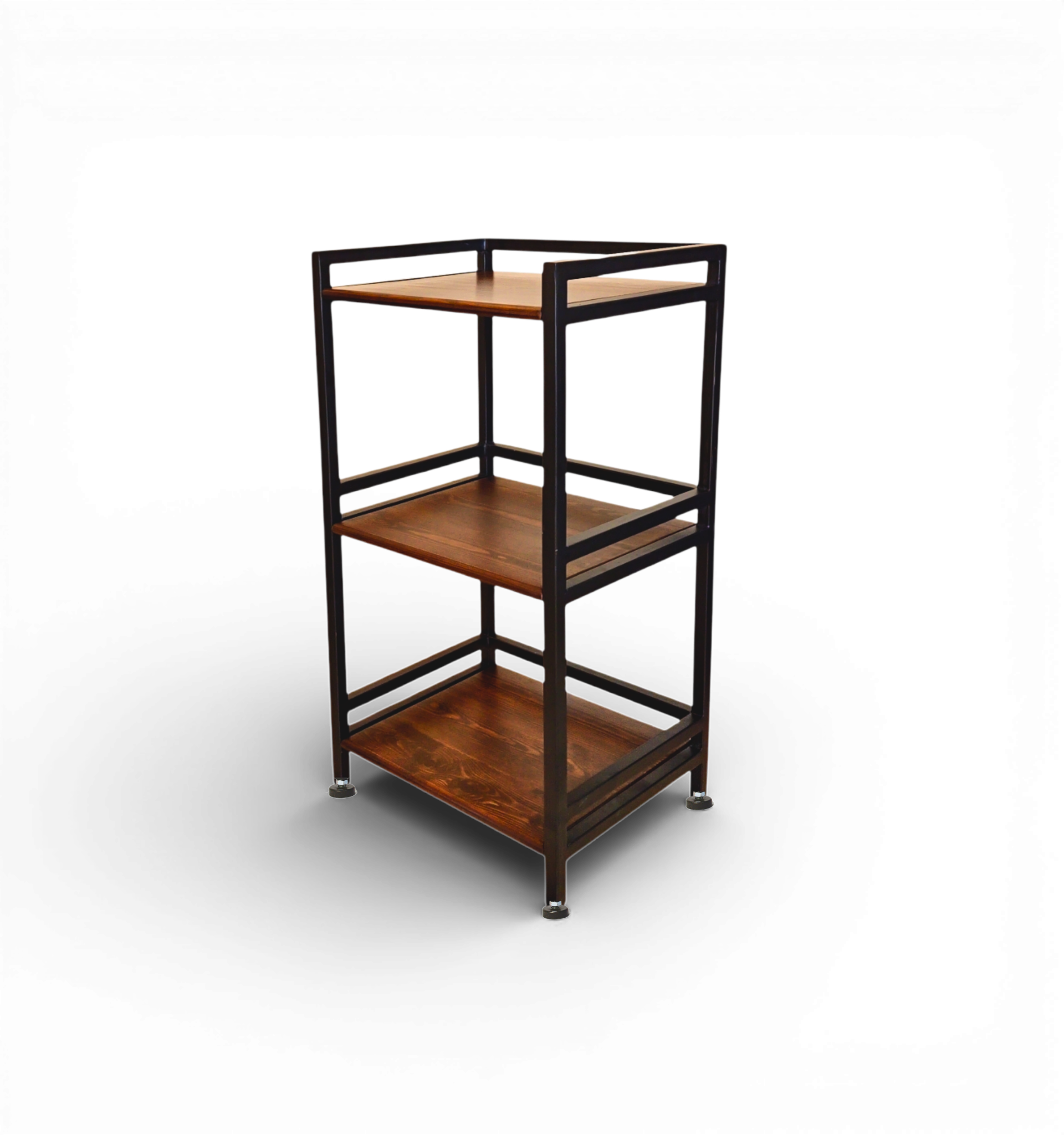 Hudson | 3-Tier Iron & Wood Rack