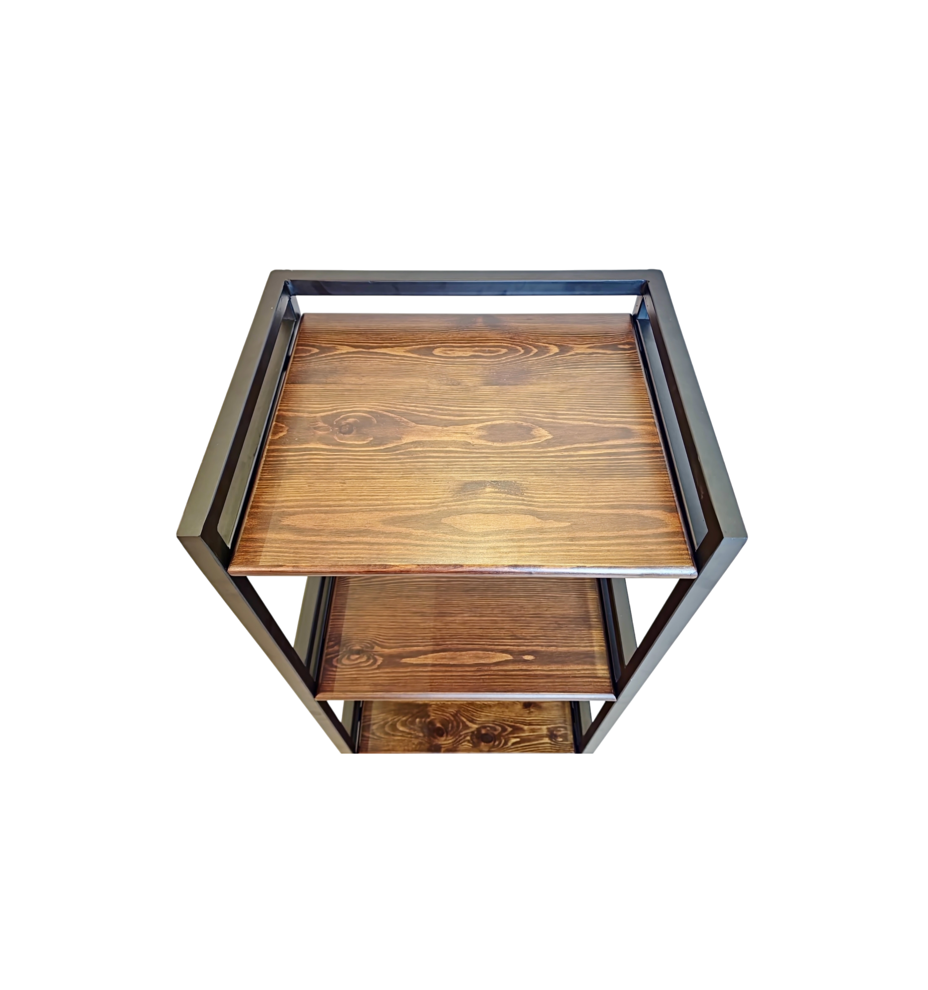 Hudson | 3-Tier Iron & Wood Rack