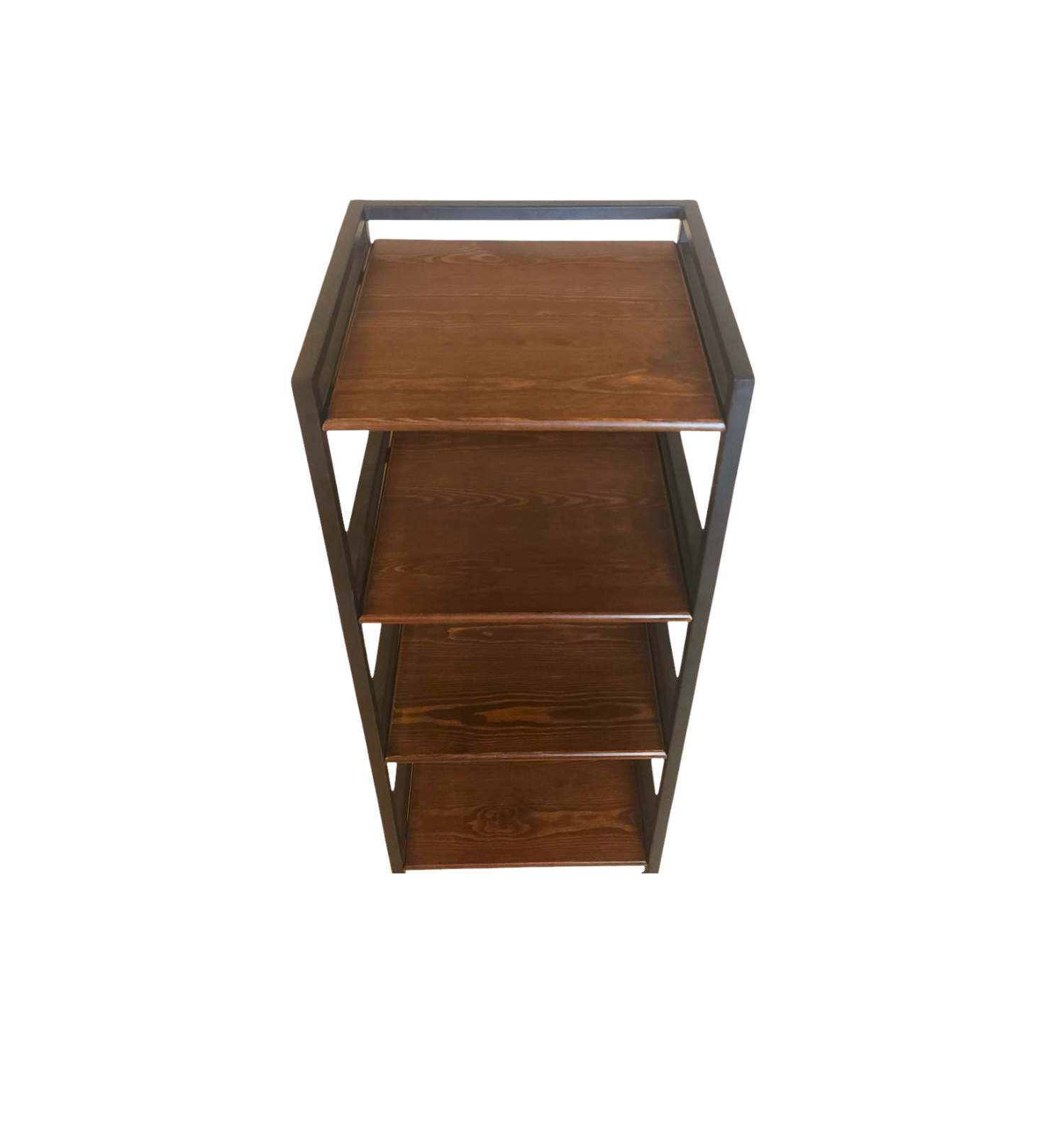 Hudson | 4-Tier Iron & Wood Rack