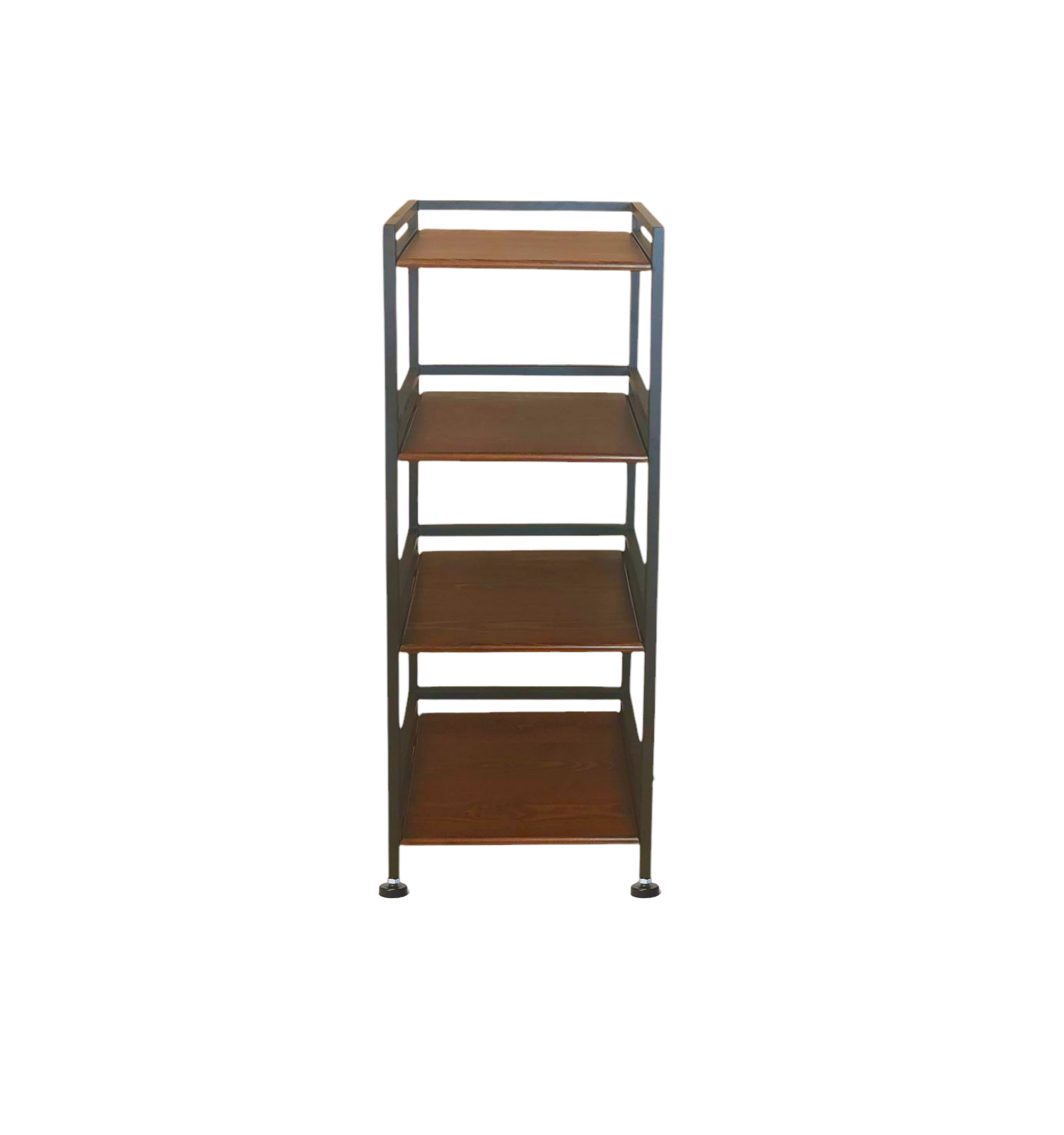 Hudson | 4-Tier Iron & Wood Rack
