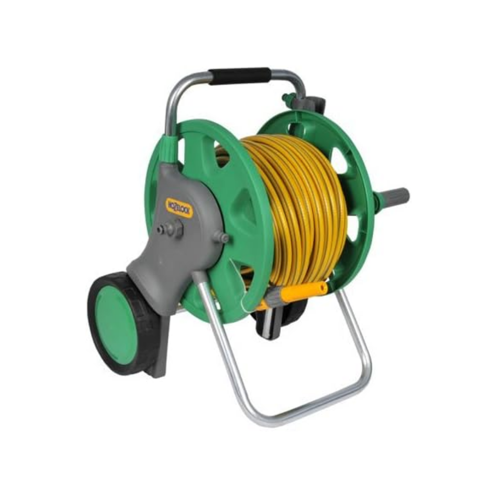 Hose Reel Cart with 30M Hose - Hozelock UK Heavy Duty