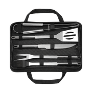 5-Piece Stainless Steel BBQ Tool Set
