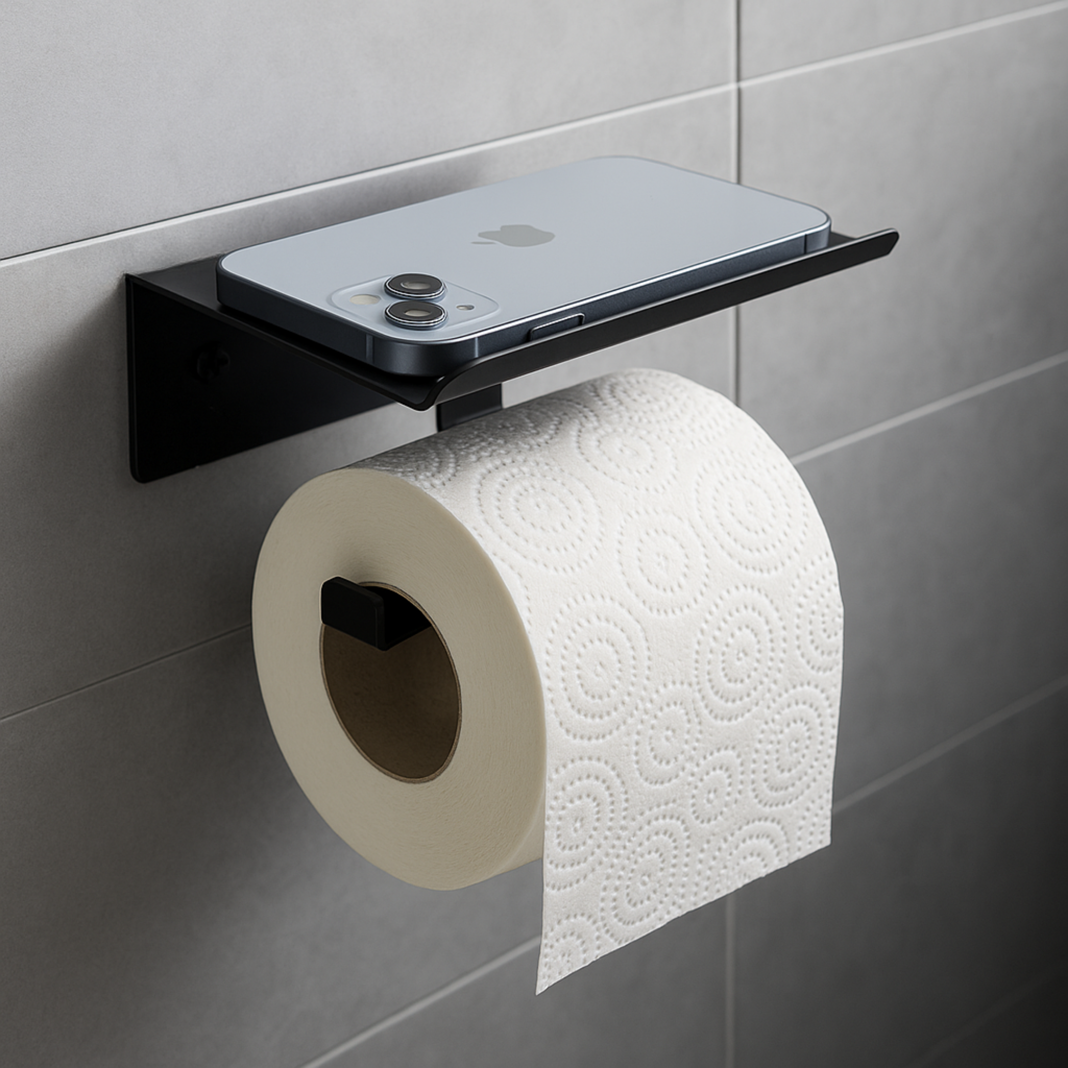 Toilet Paper & Mobile Stand