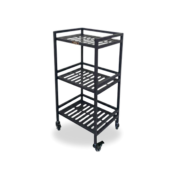 Ridge | 3-Tier Iron Rack with Wheels & Brakes