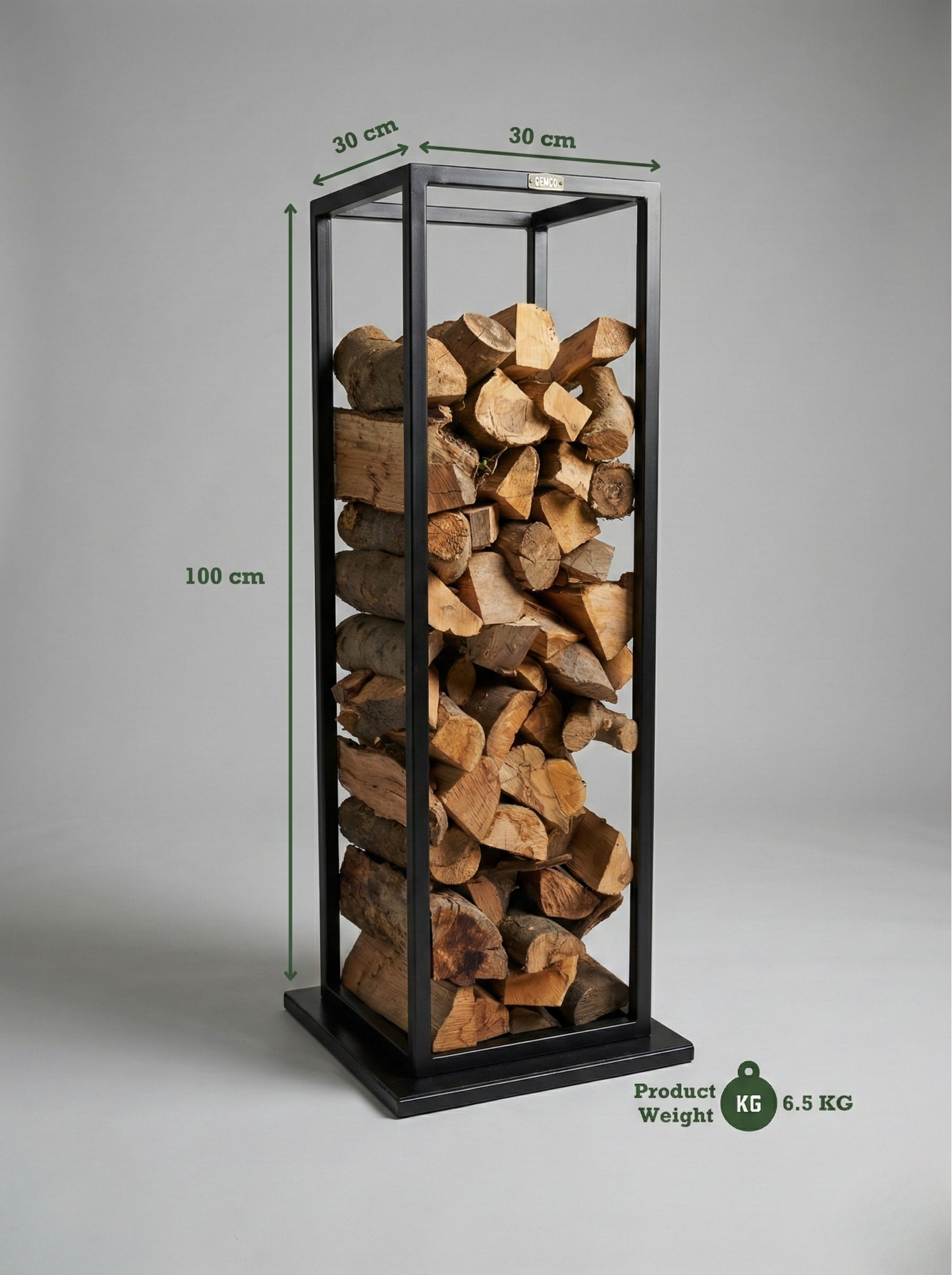 Firewood Iron Rack