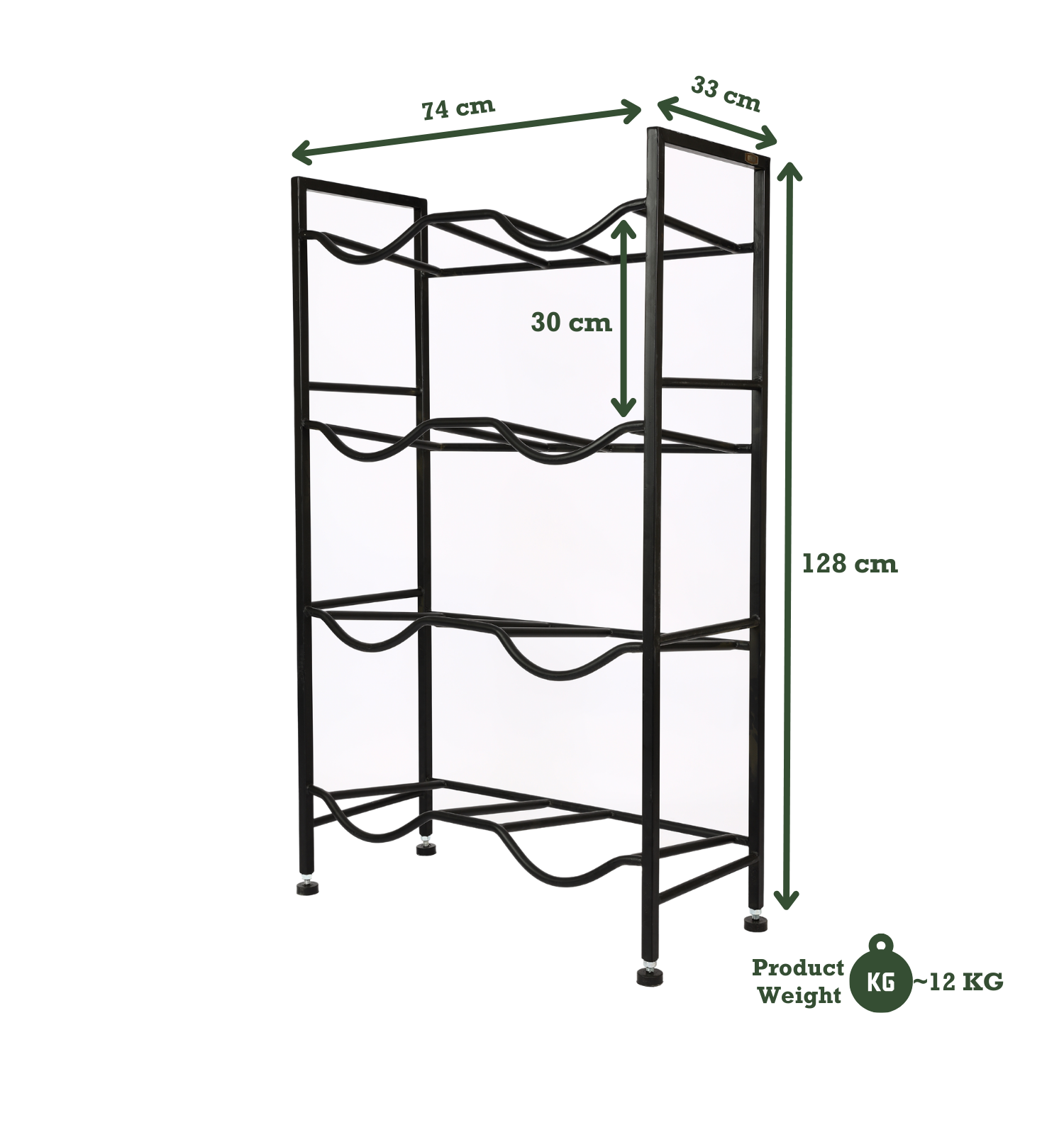 WaterRack Premium | Dual 4-Tier