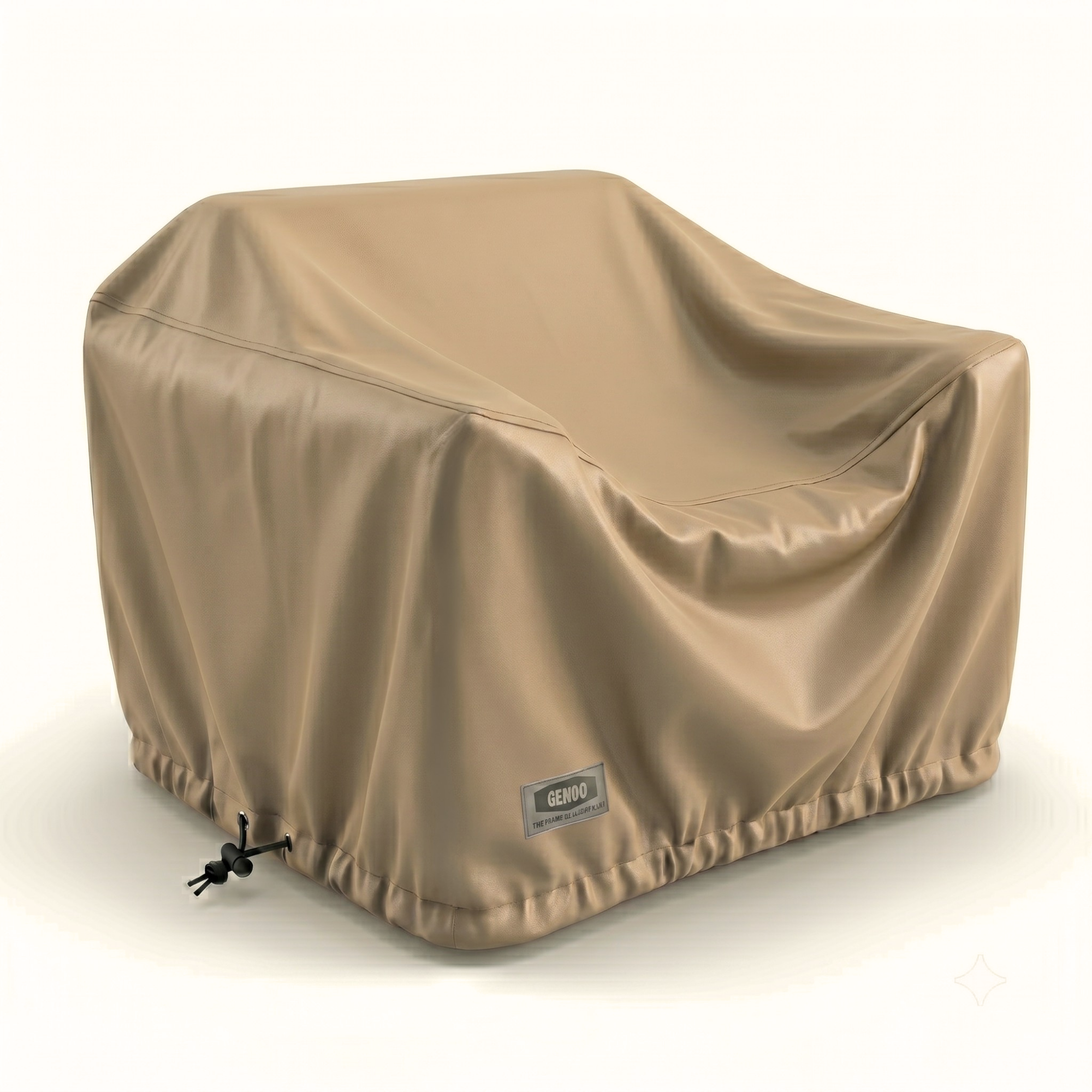 4-Piece Heavy-Duty Waterproof Outdoor Set (with 2-Seater Sofa)