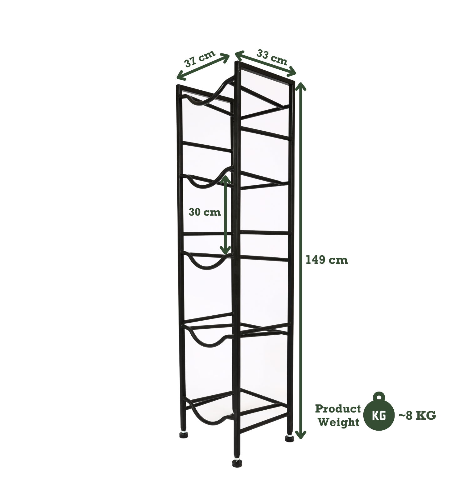 WaterRack Premium | 5-Tier