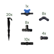 Irrigation Pipe Fittings Set - Imported