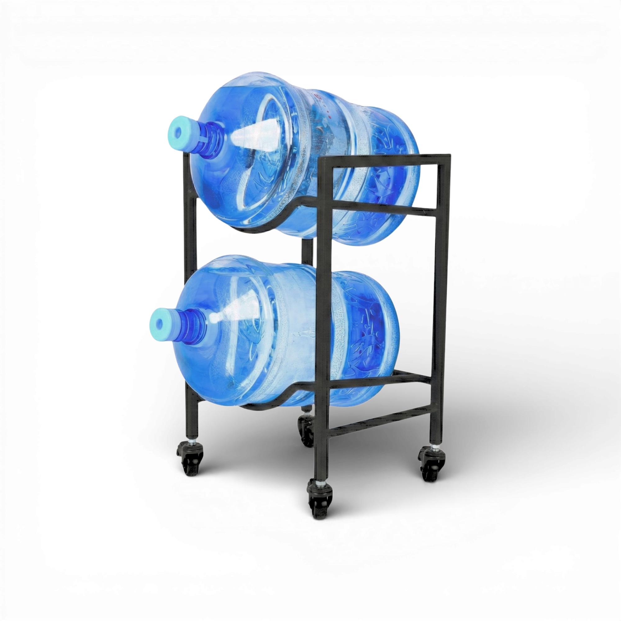 Water Rack Operation WaterRack Premium | 2-Tier with Wheels & Brakes – Genco