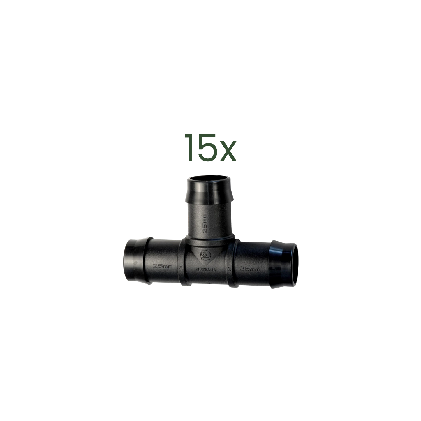 15x Barbed T Fittings - Imported