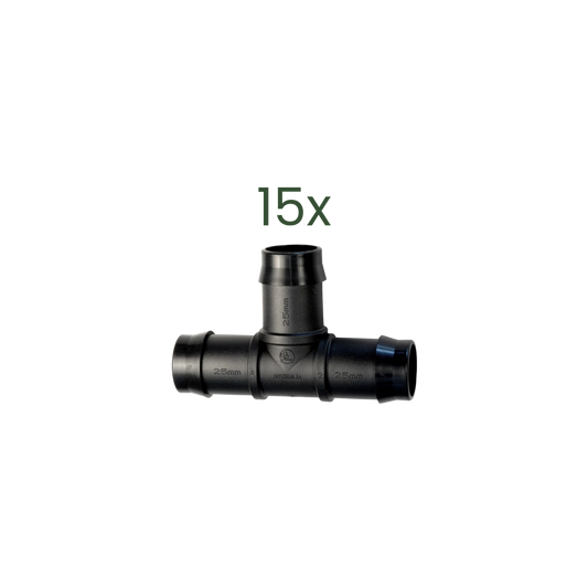 15x Barbed T Fittings - Imported