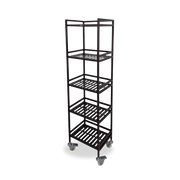 Ridge | 5-Tier Iron Rack with Wheels & Brakes