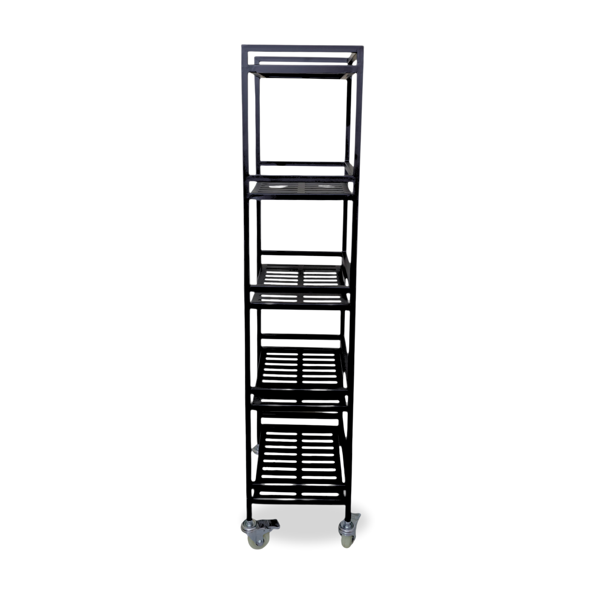 Ridge | 5-Tier Iron Rack with Wheels & Brakes
