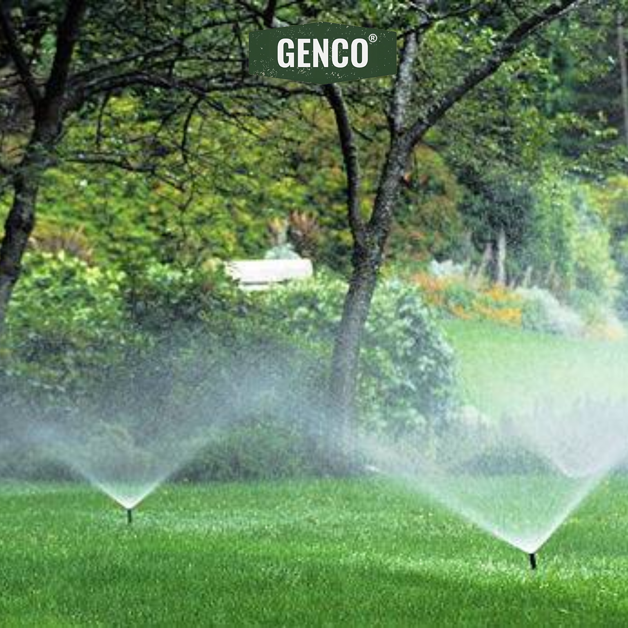 Pop-up Hunter® sprinkler + Fitting