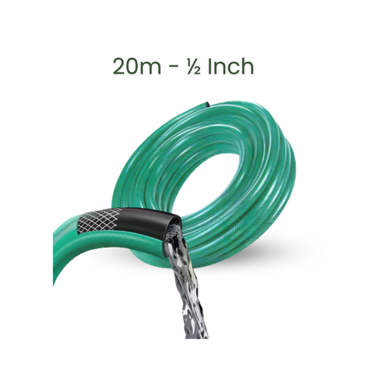 1/2 Inch Heavy-Duty PVC Hose 20m