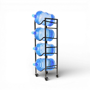 WaterRack Premium | 4-Tier with Wheels & Brakes