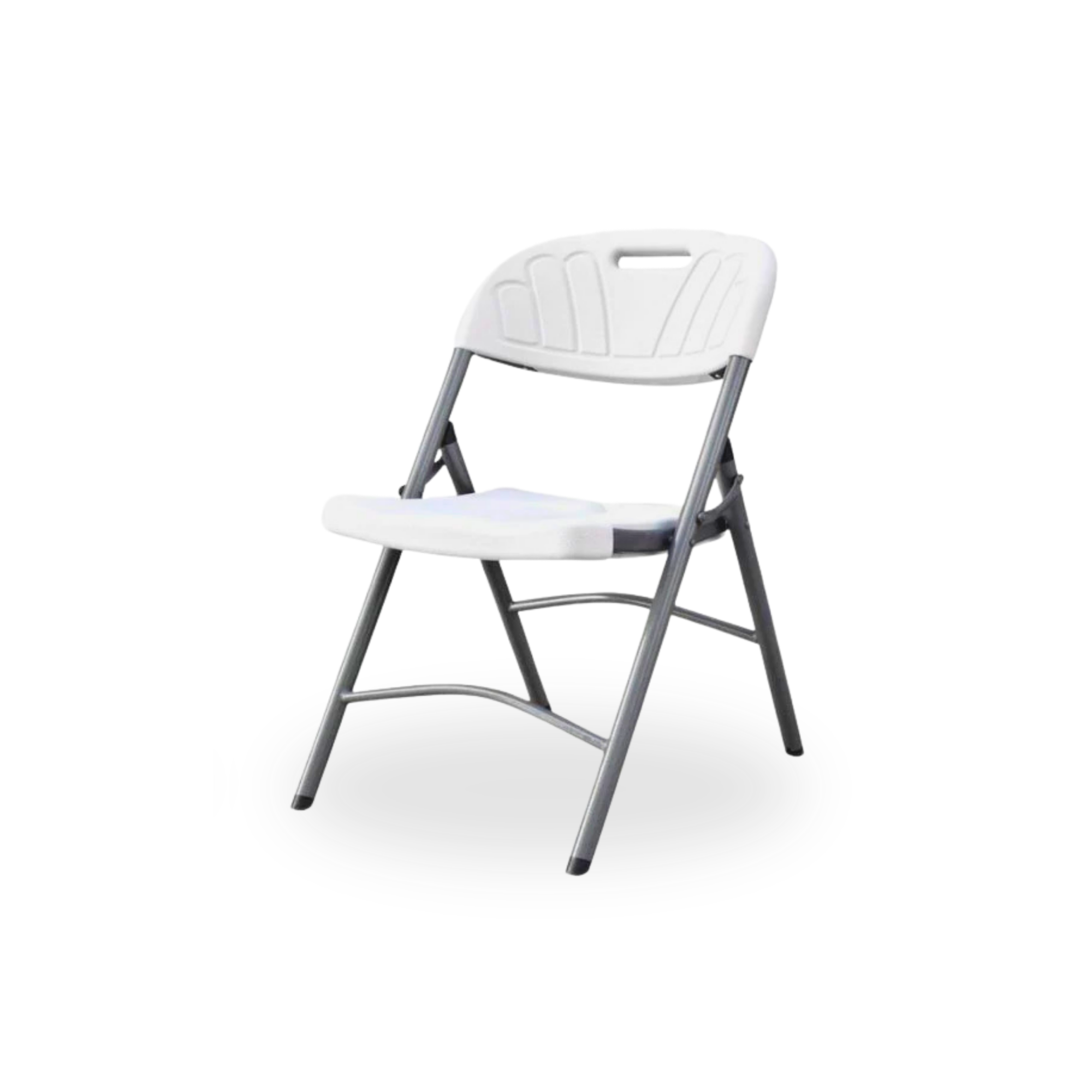 Heavy-Duty Steel-Frame Folding Chair