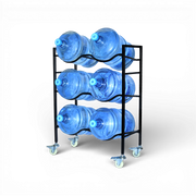WaterRack Premium | Dual 3-Tier with Wheels & Brakes