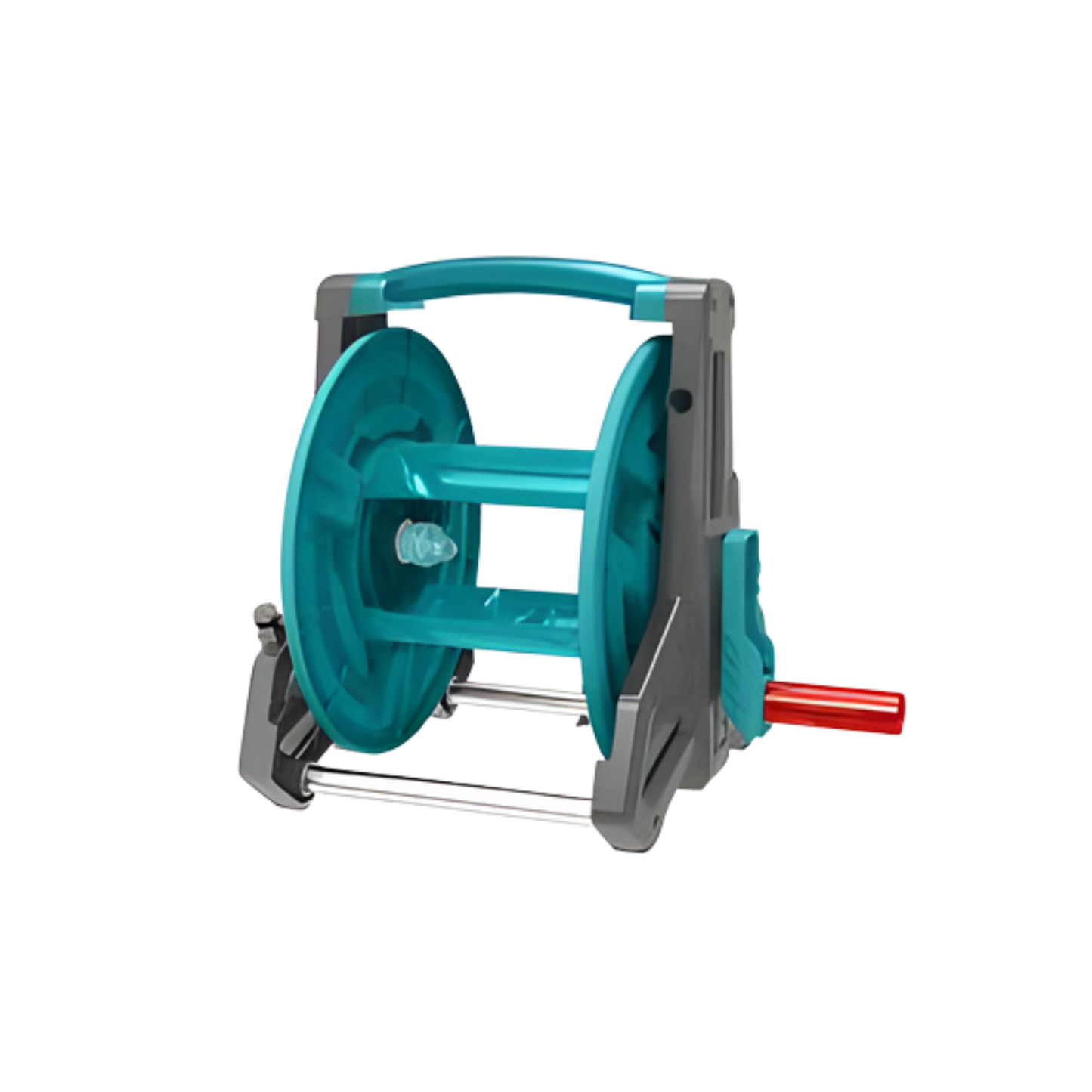 20m Wall-Mount Hose Reel with 9-Mode Sprayer - 1/2 Inch