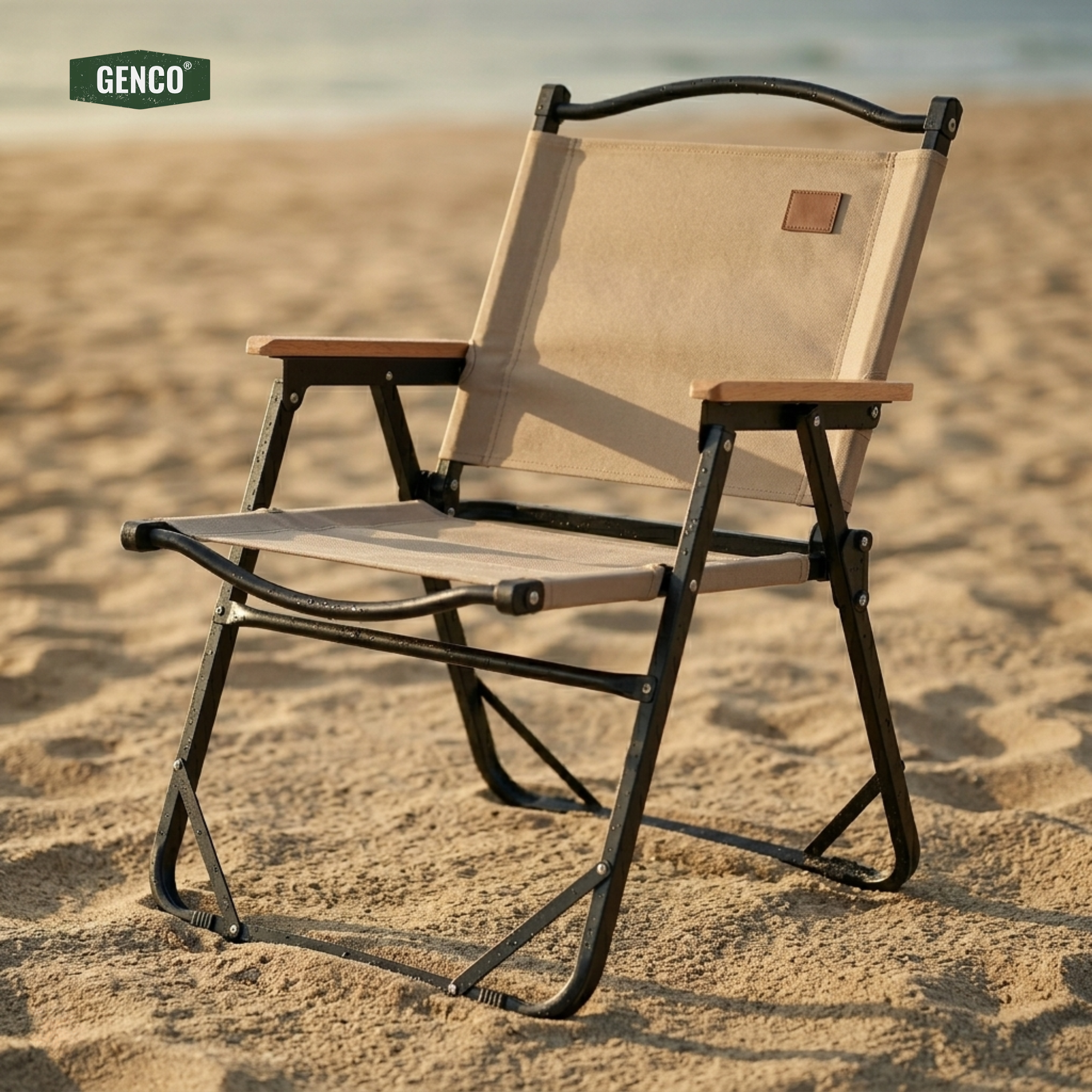 Heavy-Duty Steel Frame Patio Lounge Chair