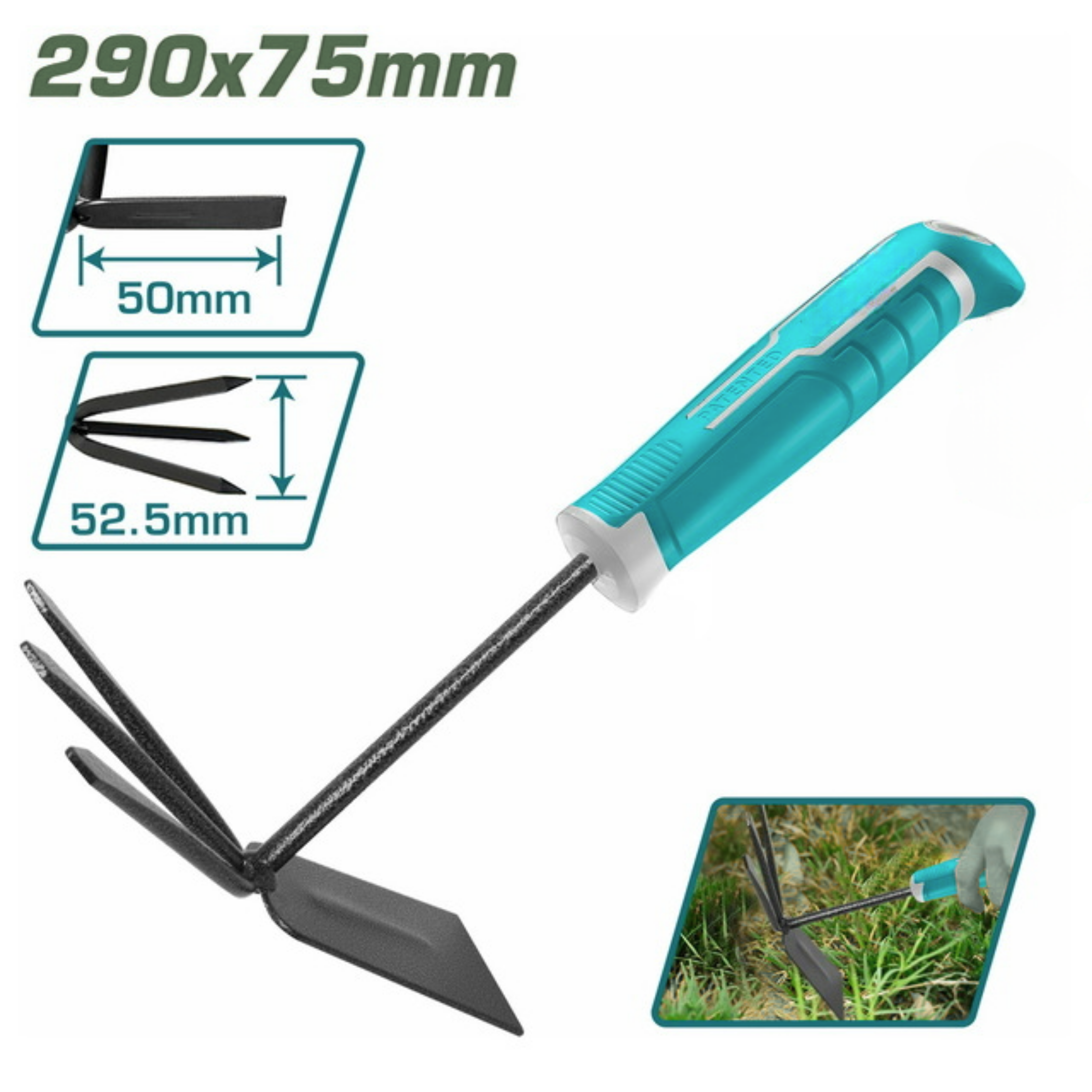 2-in-1 Garden Fork