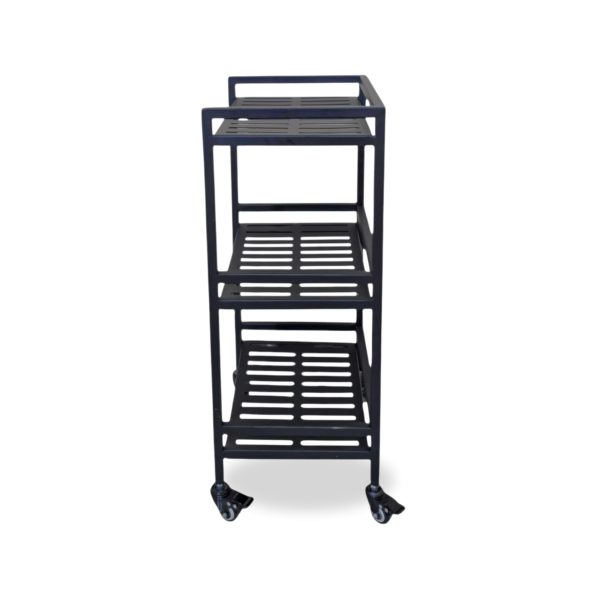 Ridge | 3-Tier Iron Rack with Wheels & Brakes