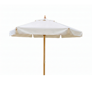 3m Beechwood Standard Umbrella – Easy-Pull Rope Mechanism | Without Base