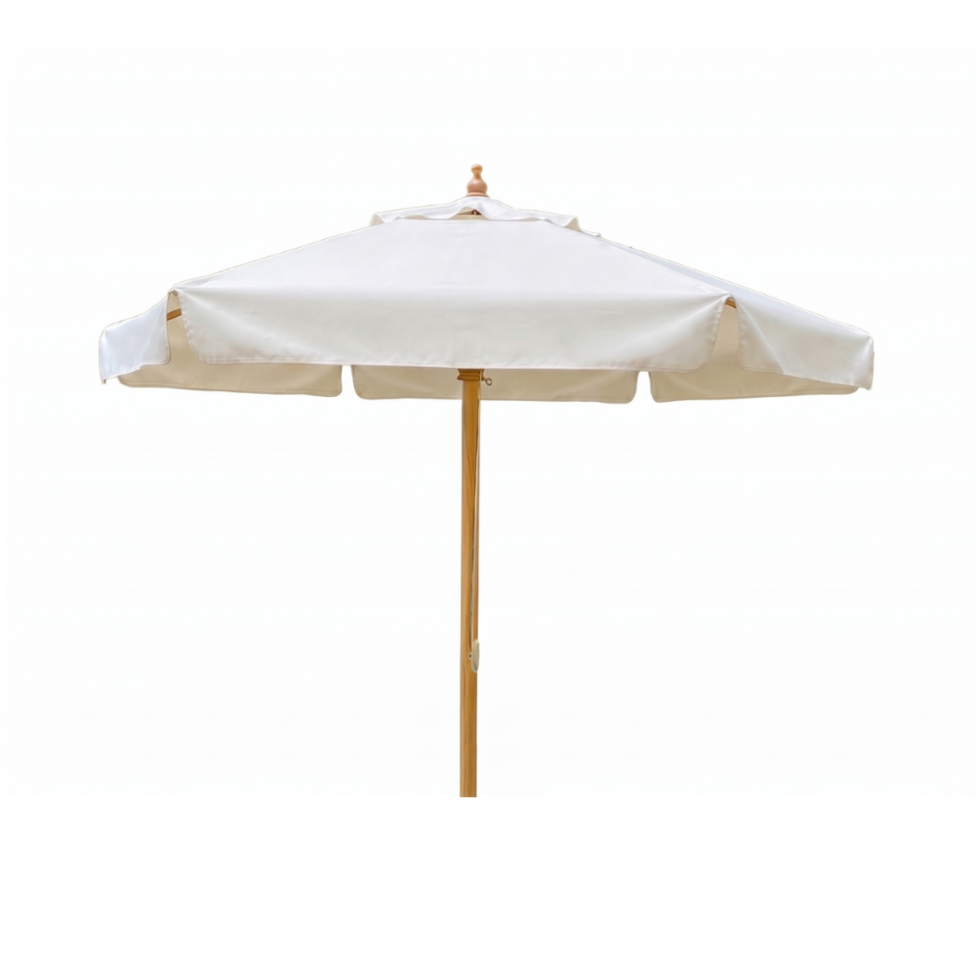 3m Beechwood Standard Umbrella – Easy-Pull Rope Mechanism | Without Base