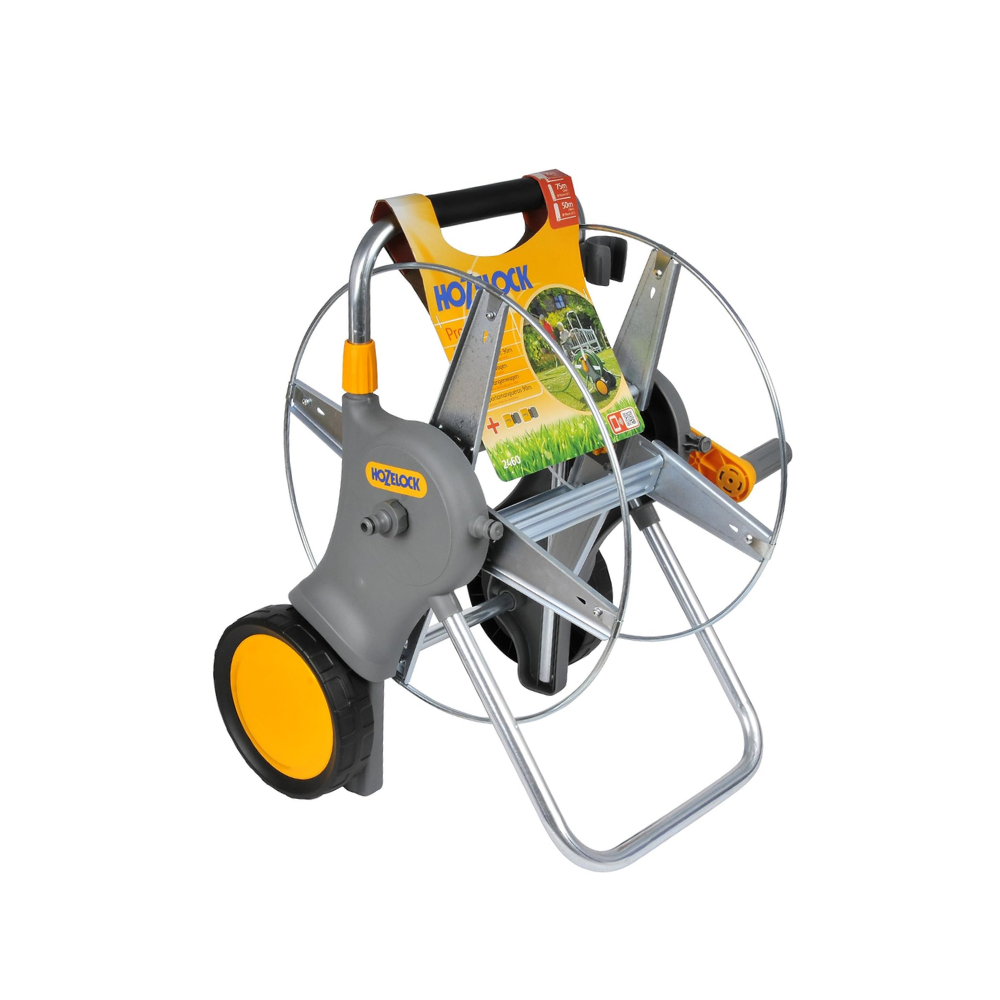 Metal Hose Reel Cart (Empty) - Hozelock UK Metal Heavy Duty