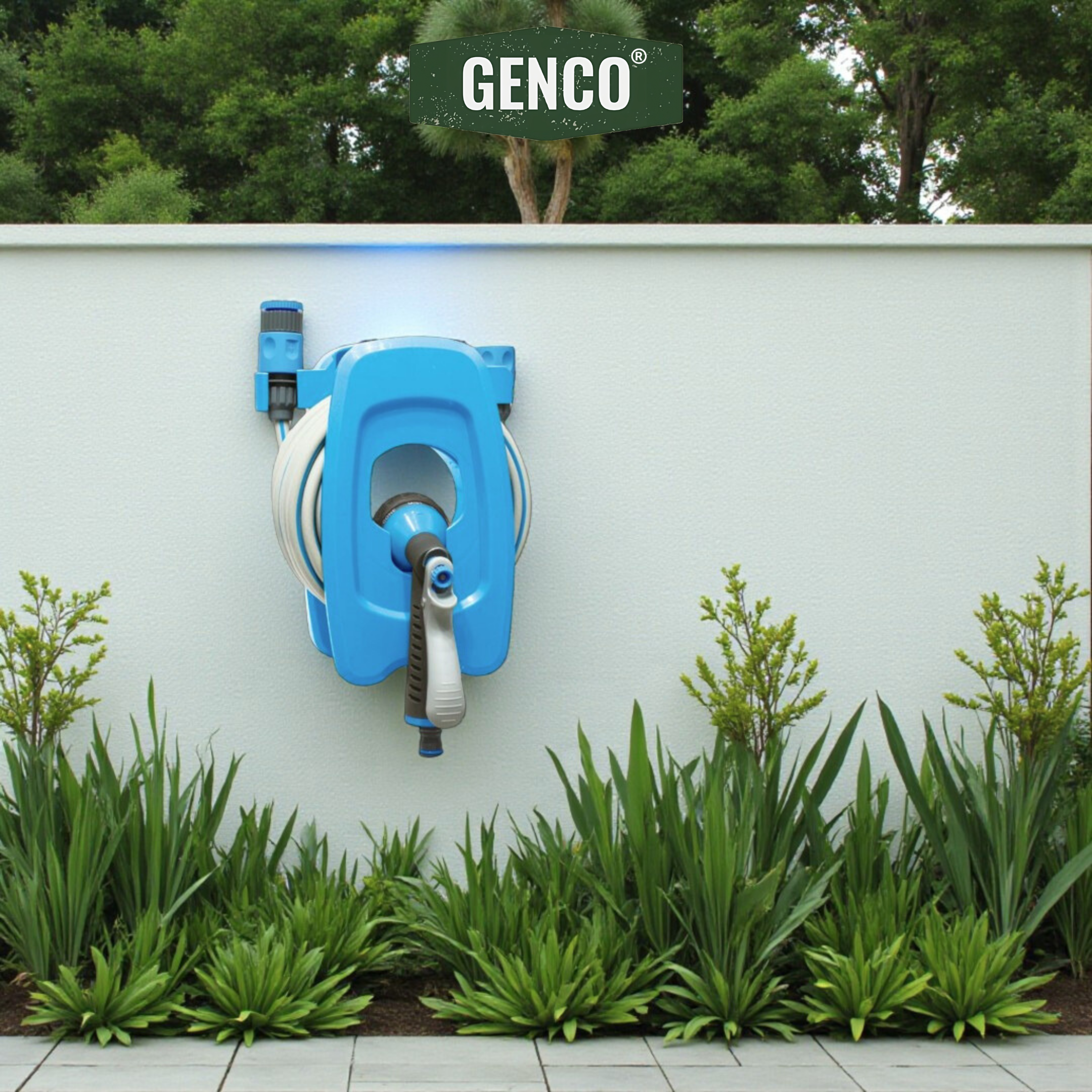 Wall-Mount & Portable Hose Reel (10m)